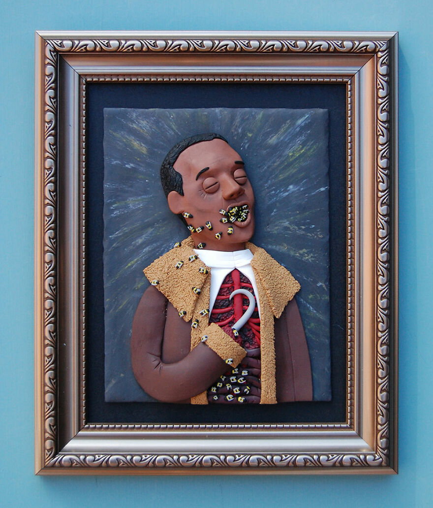 I Am A Clay Artist And Illustrator And I Make 'Paintings' Inspired By Movies I Love (16 Pics) I Am A Clay Artist And Illustrator And I Make 'Paintings' Inspired By Movies I Love (16 Pics)