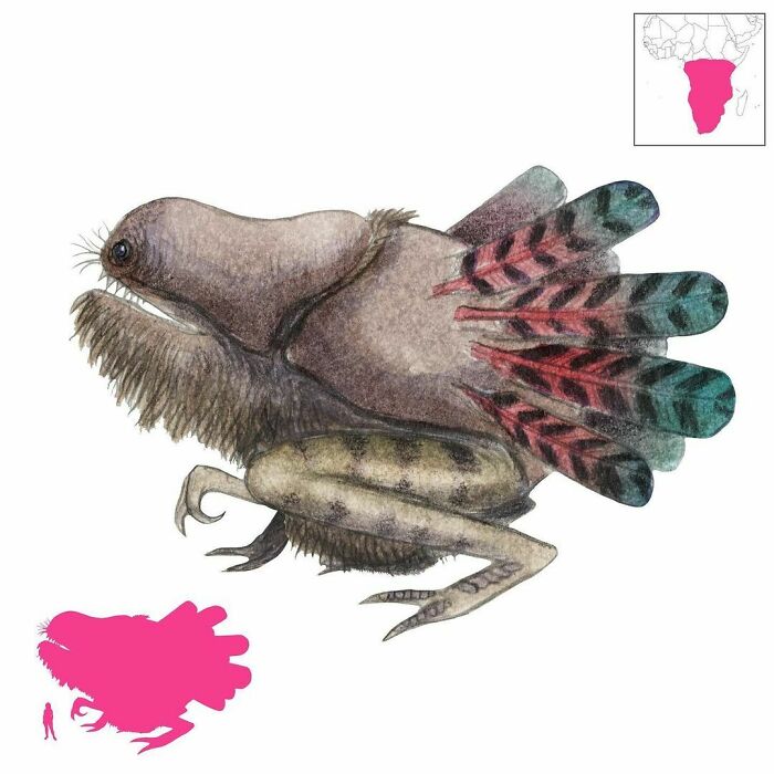 Isiququmadevu, “Smelly Whiskers”, Is A Swallowing Monster From Zulu And Bantu Folklore. She Is Bearded, Bloated, Hairless, And Squatting, And Can Engulf Entire Villages