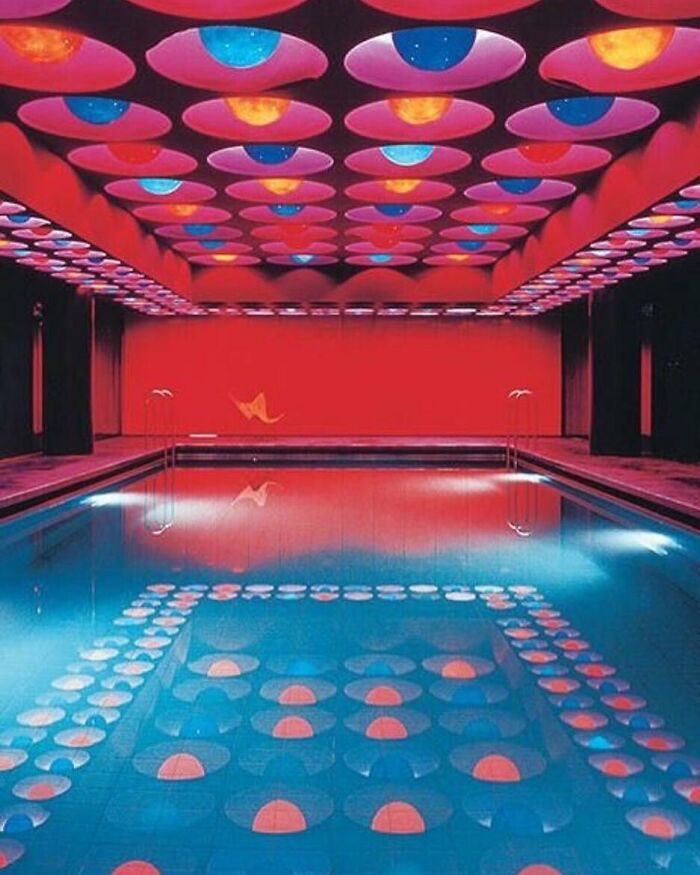 Swimming Pool, Der Spiegel Building. . . Hamburg . . 1969