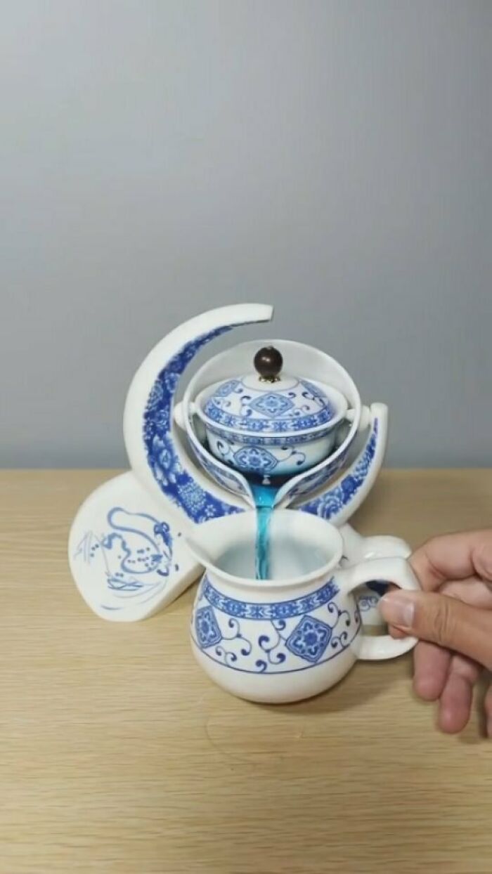 Semi-Automatic Tea Set