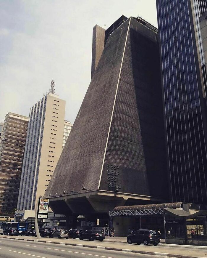 Edificio Fiesp, São Paulo, Brazil