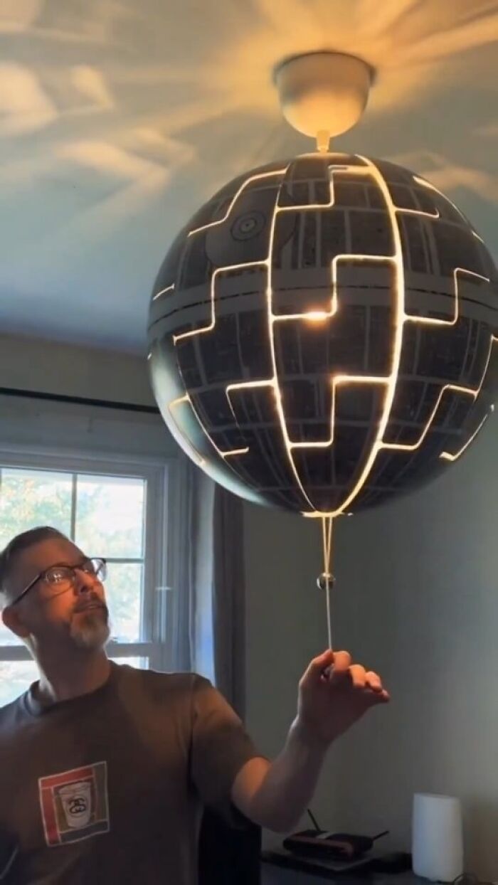 Turning An IKEA Item Into The Death Star