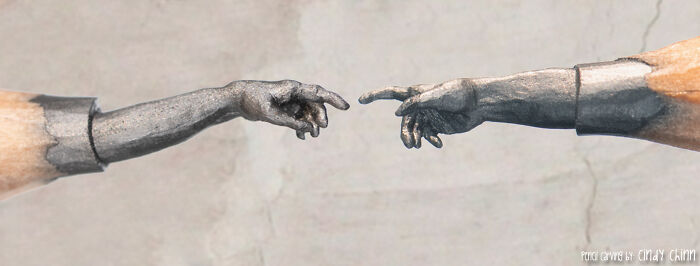 "The Creation Of Adam" - Inspired By Michelangelo's Great Work In The Sistine Chapel