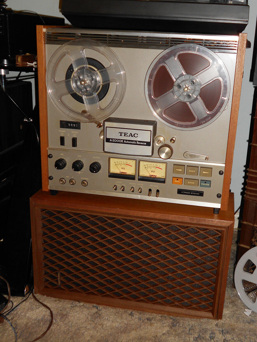 Early 1980s Teac Reel To Reel Tape Deck