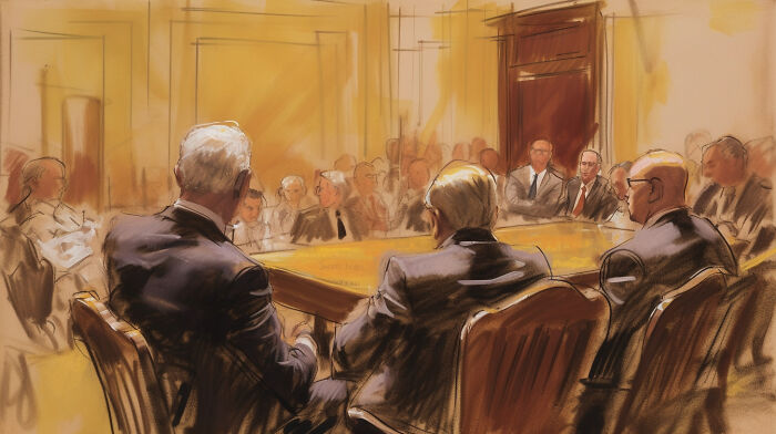 With The Help Of Ai, I Looked Into The Future Where Donald Trump Is Standing Trial For Crimes That He Committed (11 Pics)