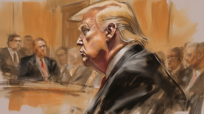 With The Help Of Ai, I Looked Into The Future Where Donald Trump Is Standing Trial For Crimes That He Committed (11 Pics)