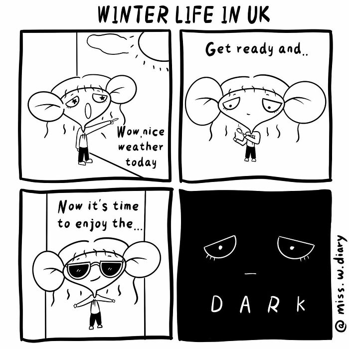 Winter Time In UK Is Frustrating