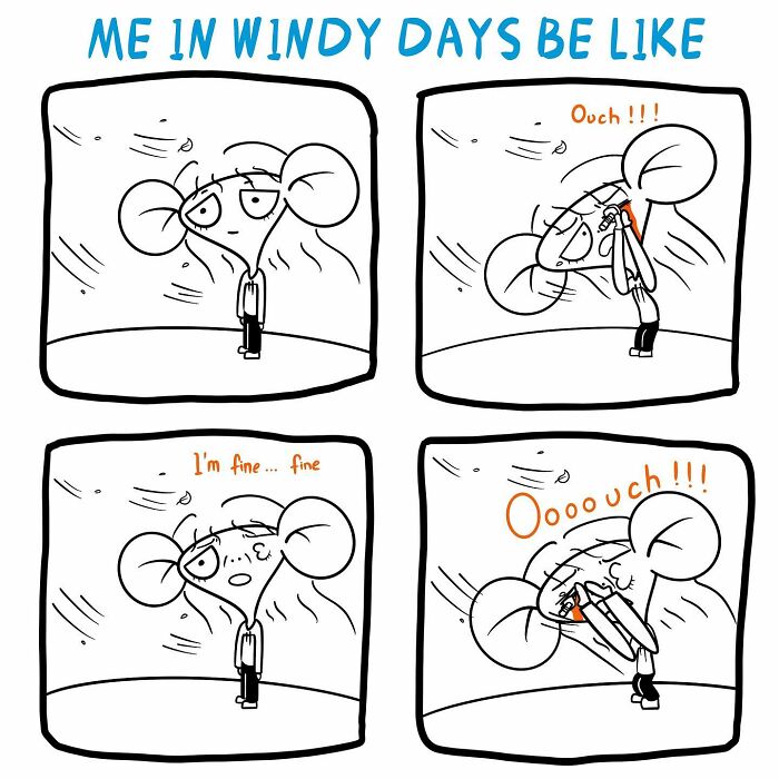 Windy Days Be Like