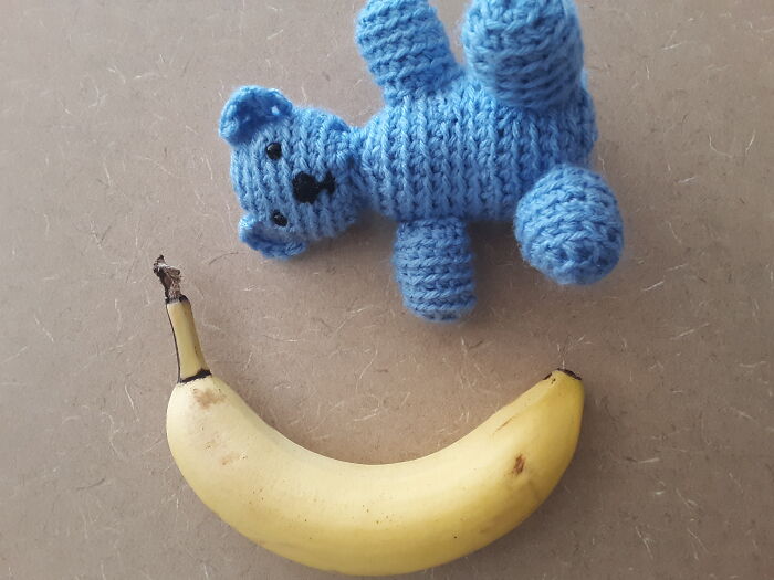 Crochet Teddy Bear I Finished Yesterday