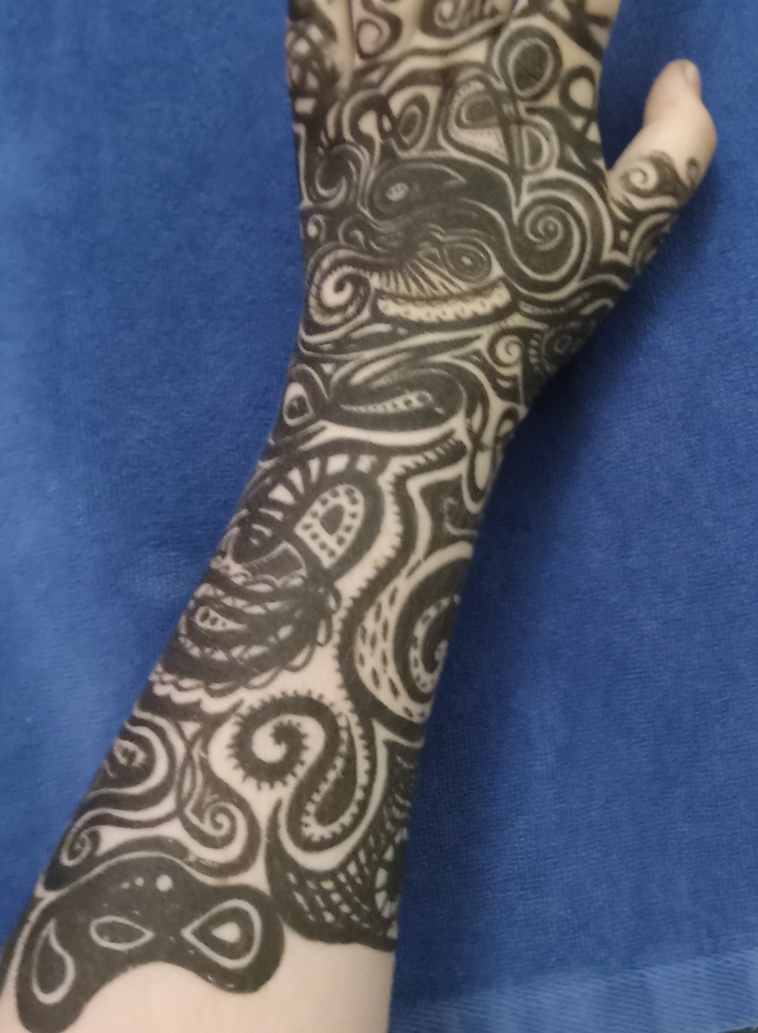 Hey Pandas, Post A Picture Of When You Doodled On Your Hand!