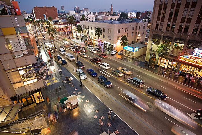 Hollywood Boulevard: Los Angeles, USA