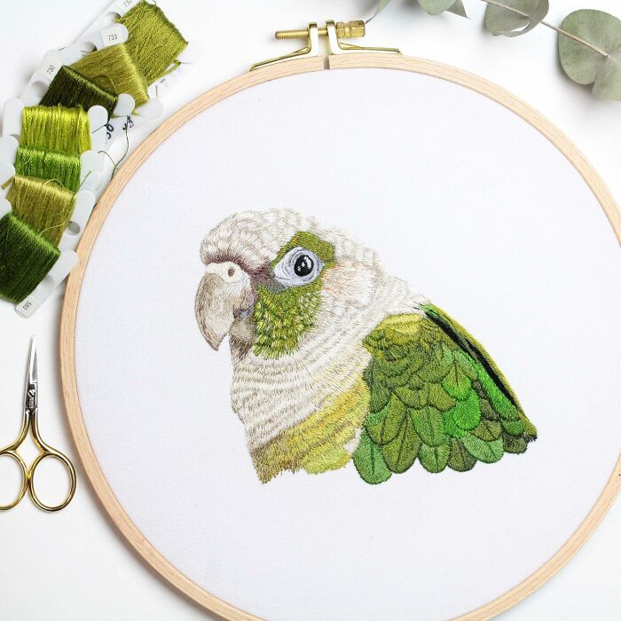 I Made Realistic Embroidered Pet Portraits