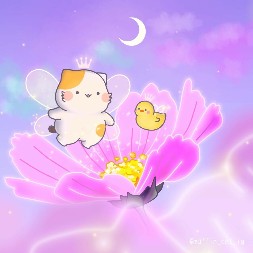 Muffin On A Magical Adventure With Little Duckie