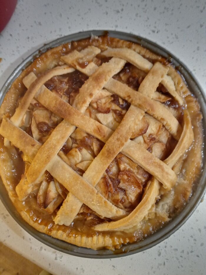 Apple Pie (Later Stealthily Consumed By Cat)