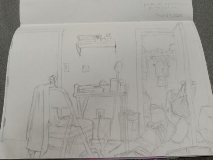 That One Time I Drew My Room. I'm Really Proud Of It