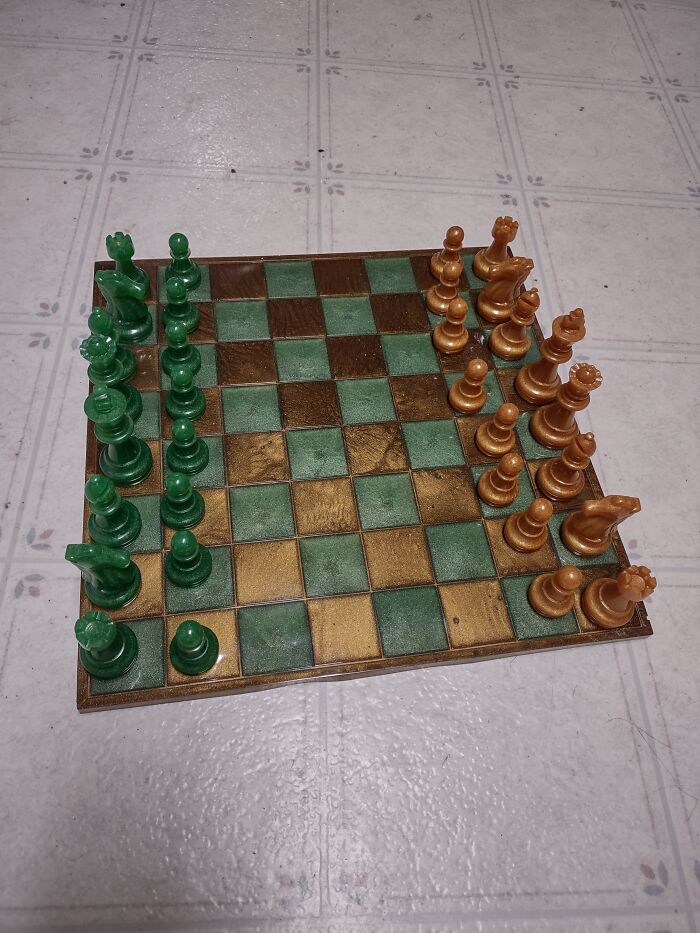 I Made This Chess Set For My Nephew's Birthday