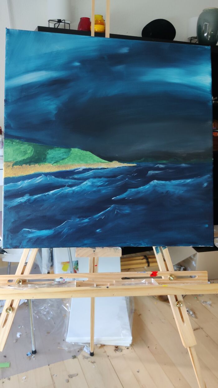 A Bit More Paint, But I Can't Do More Today