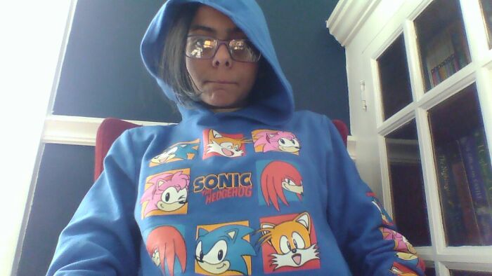 My Sonic Hoodie!