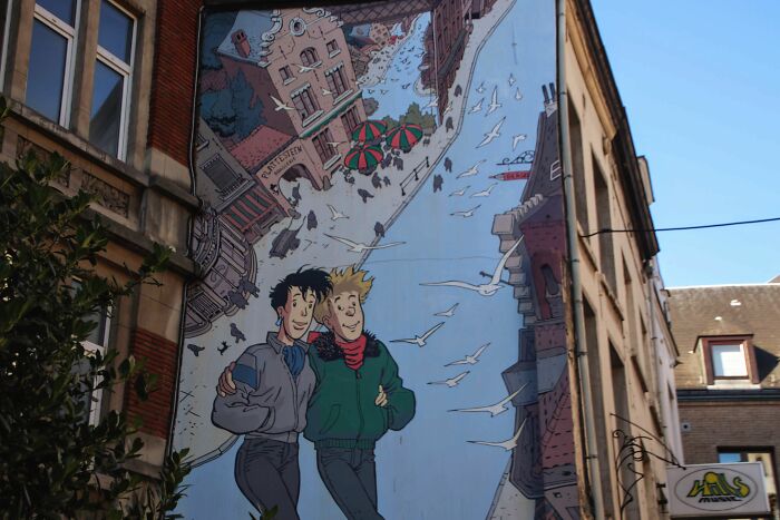 Brussels' Comic Book Route