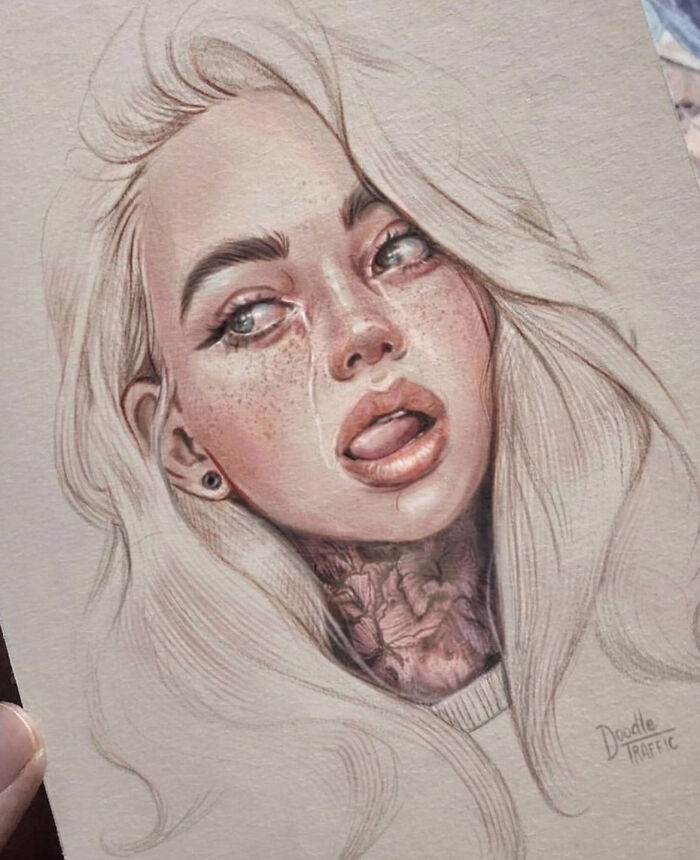 My Self-Taught "Portrait Sketchbooking" Art