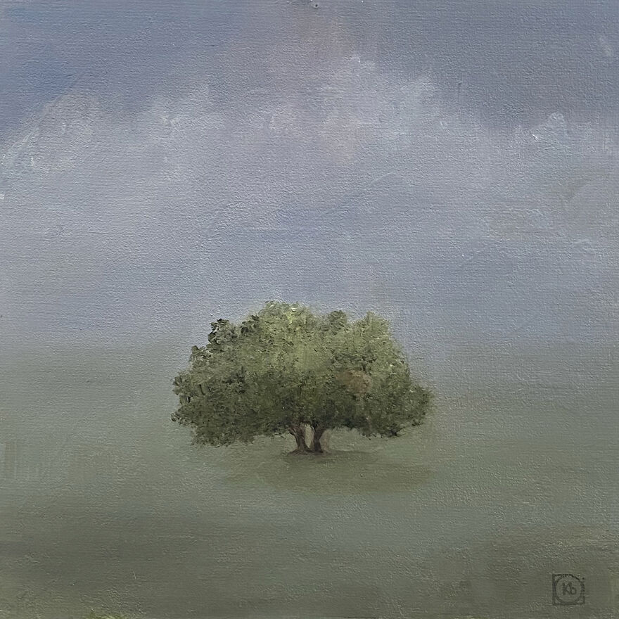 Katherine Bakhoum-Tisné Tree In Mist, 2022