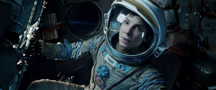 Sandra Bullock As Dr. Ryan Stone In "Gravity" Earned $70 Million