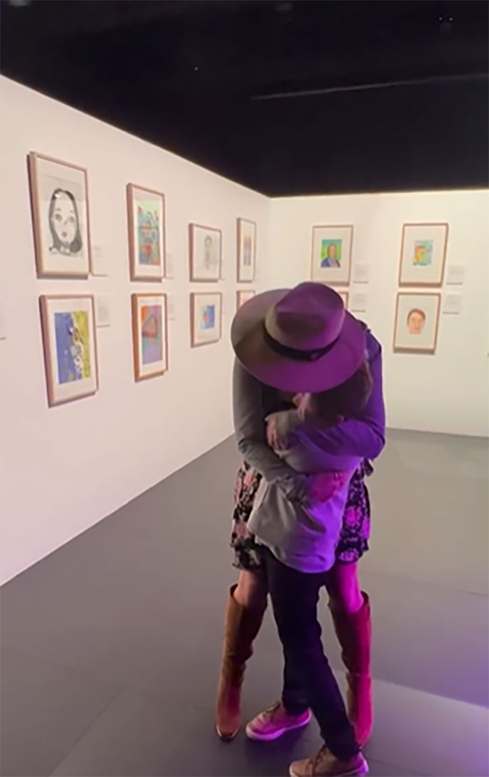 Talented 8-Year-Old's Portrait Of His Aunt Becomes Finalist In Prestigious Art Competition Talented 8-Year-Old's Portrait Of His Aunt Becomes Finalist In Prestigious Art Competition