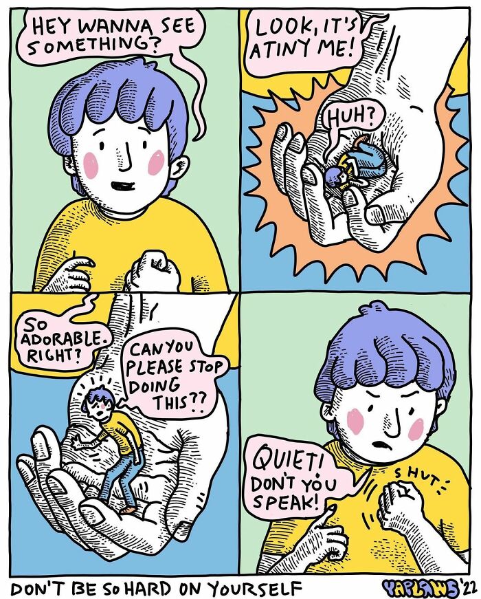 New Comics About Making It Through Life While Fighting Mental Health Issues By This Artist
