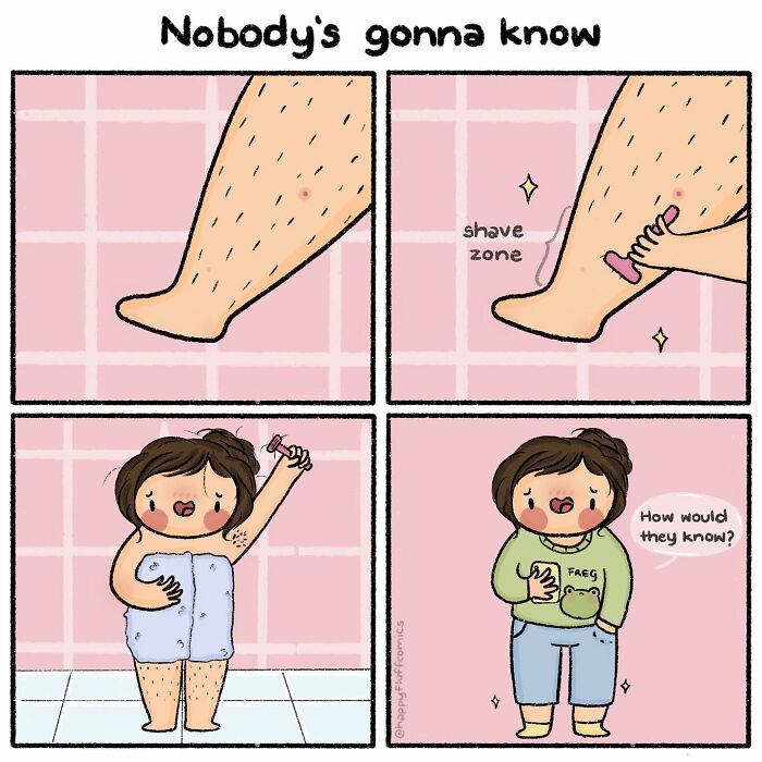 New Relatable Comics From The Artist That Perfectly Showcase Common Girls' Issues
