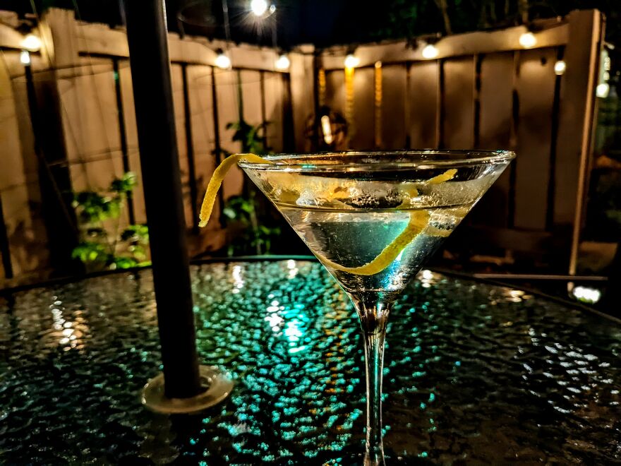 Martini On The Patio