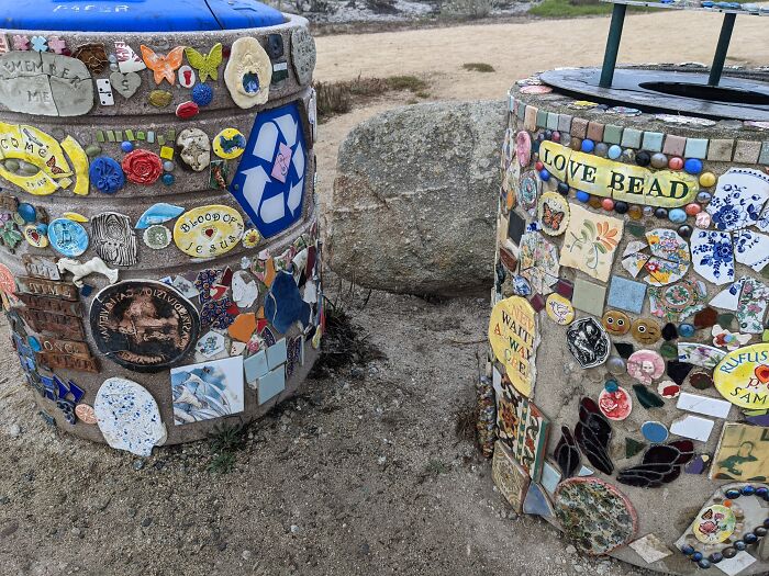 Trashy Art Or Artsy Trash?, Asilomar, California