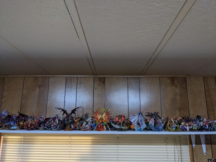 Figurines! From Classic Tmnt, Breast Wars, Finally Fantasy Master Creatures, New Designs Of Classic Figures And Tons Of Amiibo, Our Collection Is Something Else. This Is Just A Small Fraction Of It