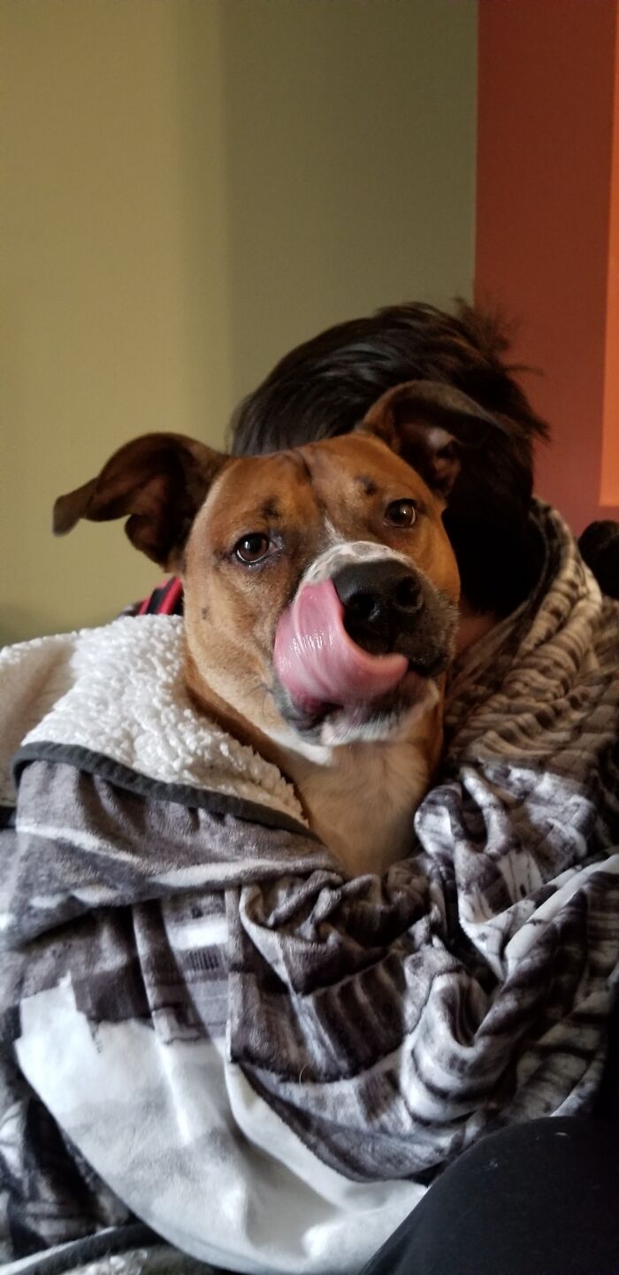 Caught Buddy At The Right Moment