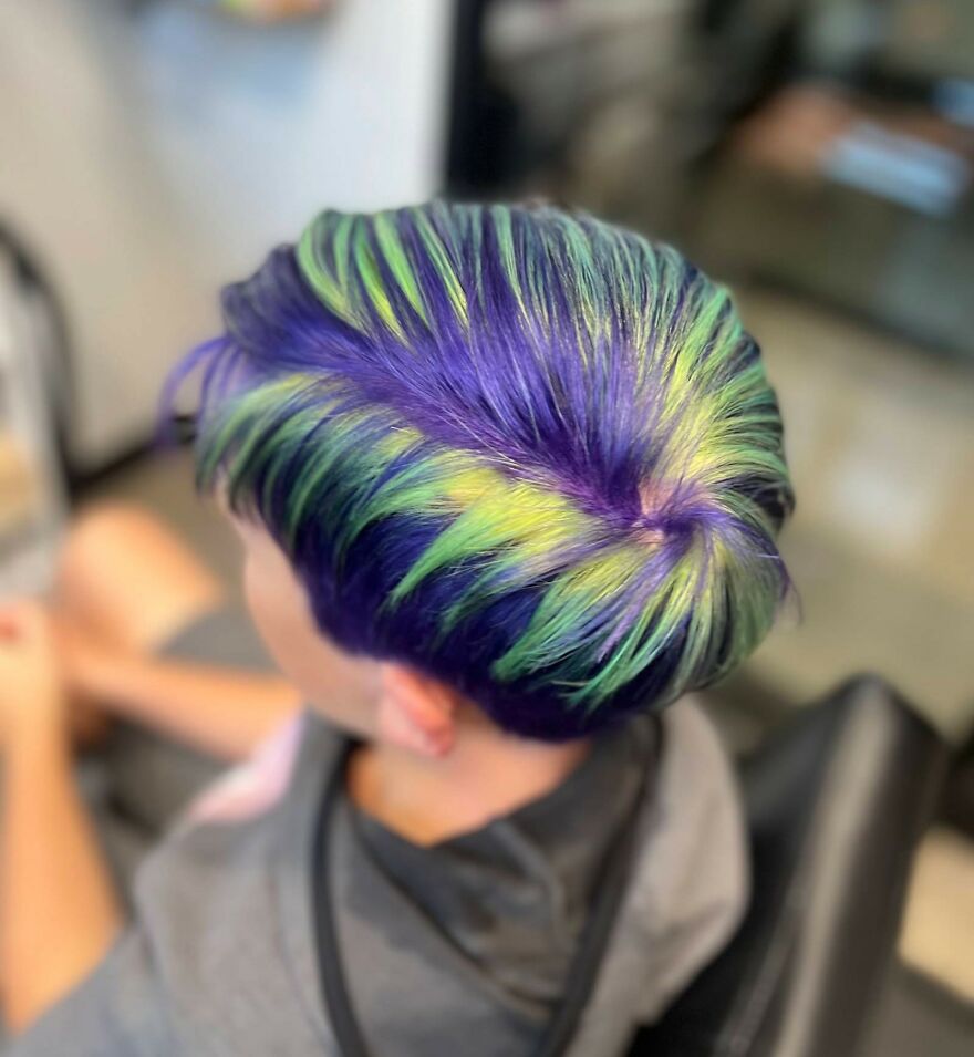 My Hair Right After Getting It Cut After Growing It For Three Years