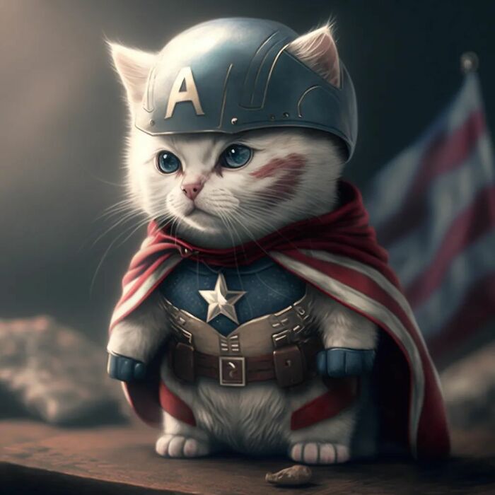 Captain America Kitty