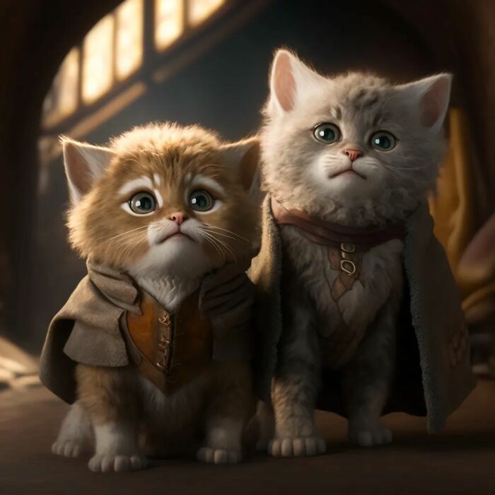 Merry And Pippin Kitties