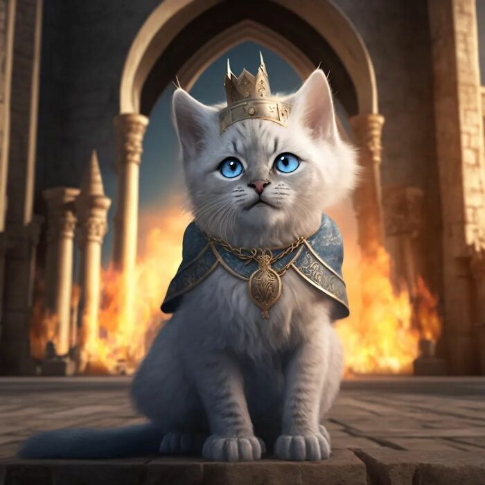Tommen Baratheon Kitty