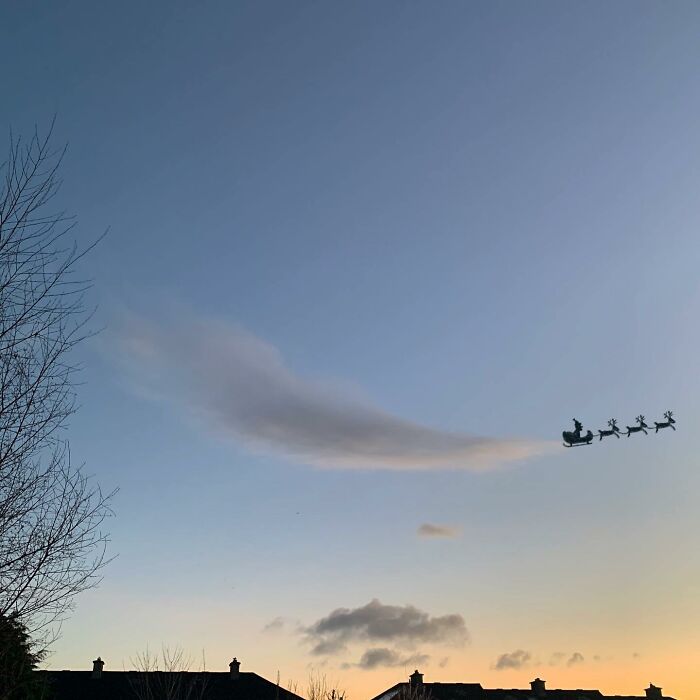 This Artist Reimagines Clouds As Characters By Drawing Shapes Onto Them