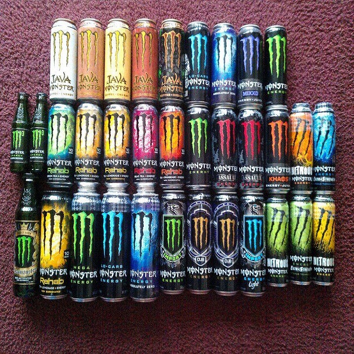 Monster Cans. I Think I Have At Least 90 (Not My Image)