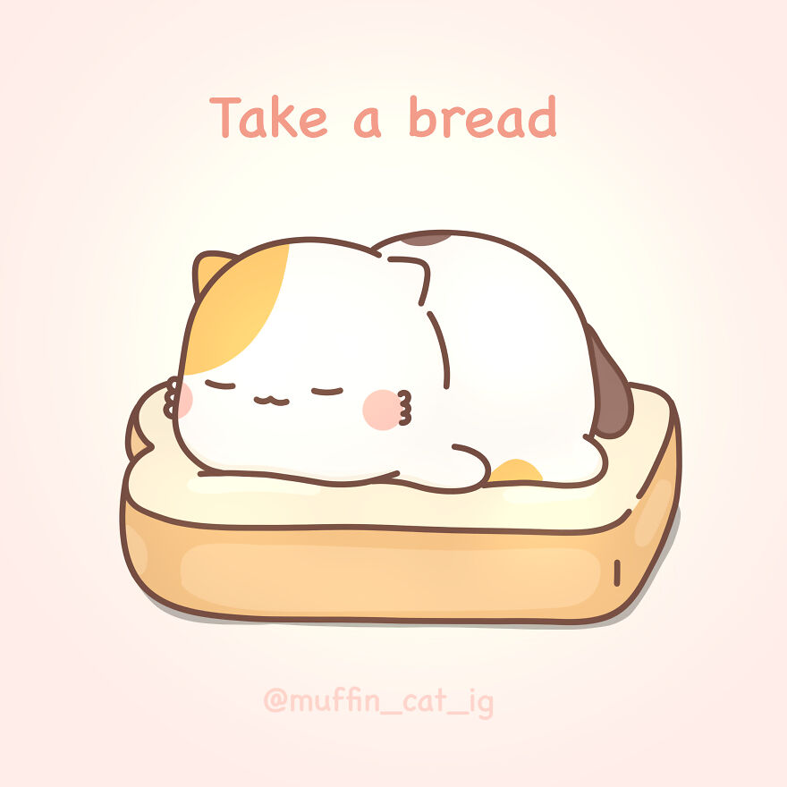 Muffin Reminding You To Take A Break