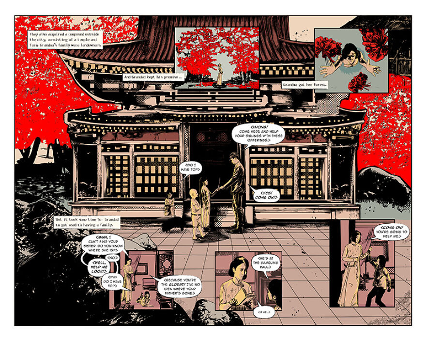 View Of The Phoenix Trees - An Excerpt From Chapter 1 (Last 11 Pages)