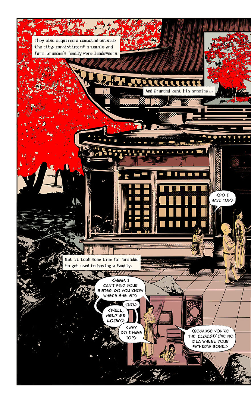 View Of The Phoenix Trees - An Excerpt From Chapter 1 (Last 11 Pages)