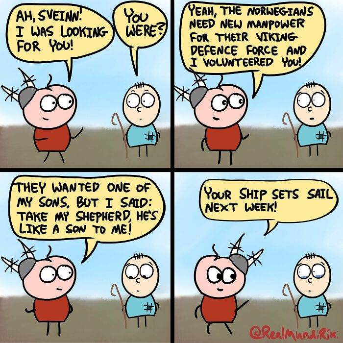 I Wrote This Shepherd-Turned-Viking Story And I Can't Wait To See Where It Goes (24 Pics) I Wrote This Shepherd-Turned-Viking Story And I Can't Wait To See Where It Goes (24 Pics)