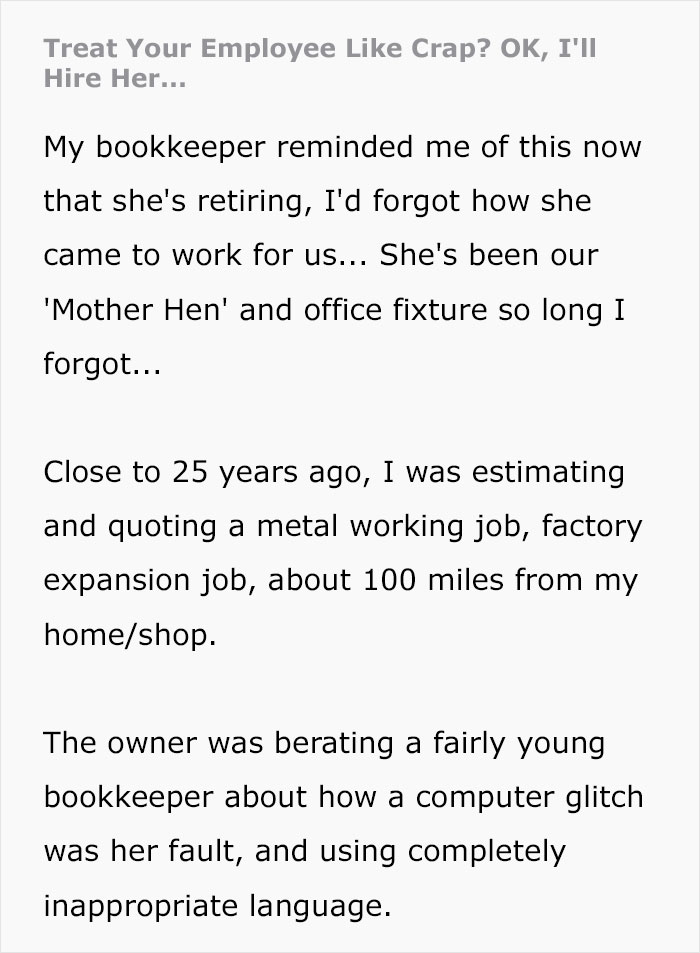 Business Owner Sees Client Badmouthing His Bookkeeper, Subtly Hires Her And It Turns Her Life Around
