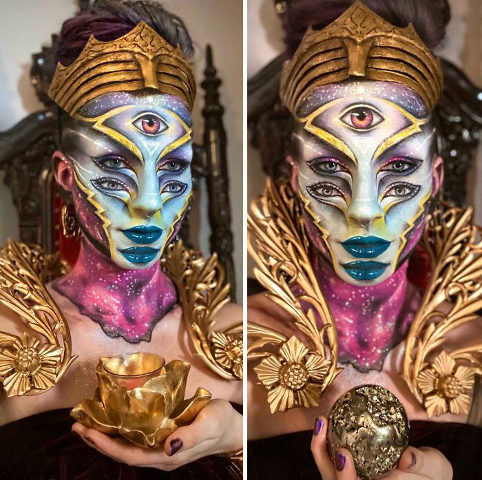 Galactic Goddess, Me, Face Paint