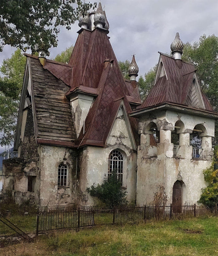Una iglesia abandonada en Armenia