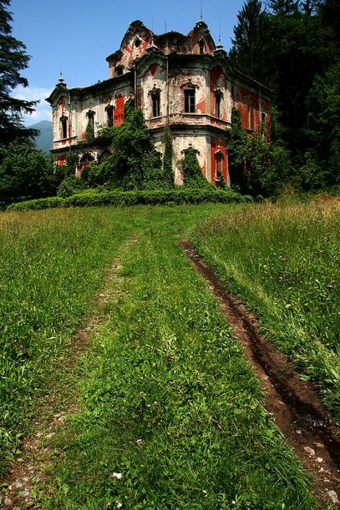 Abandoned Red House