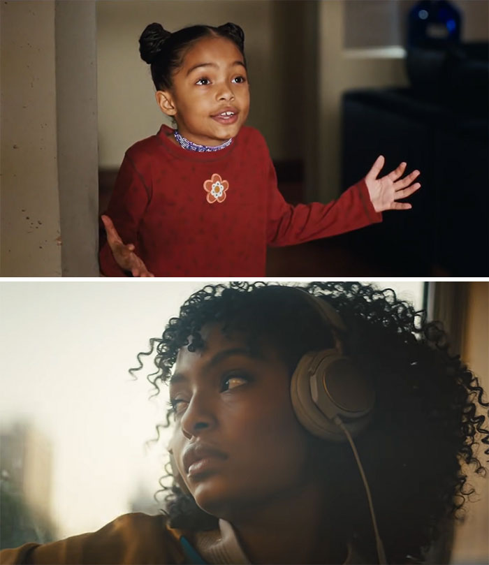 Yara Shahidi In "Imagine That" (2009) At 9 Years Old And At 19 In "Sun Is Also A Star" (2019)