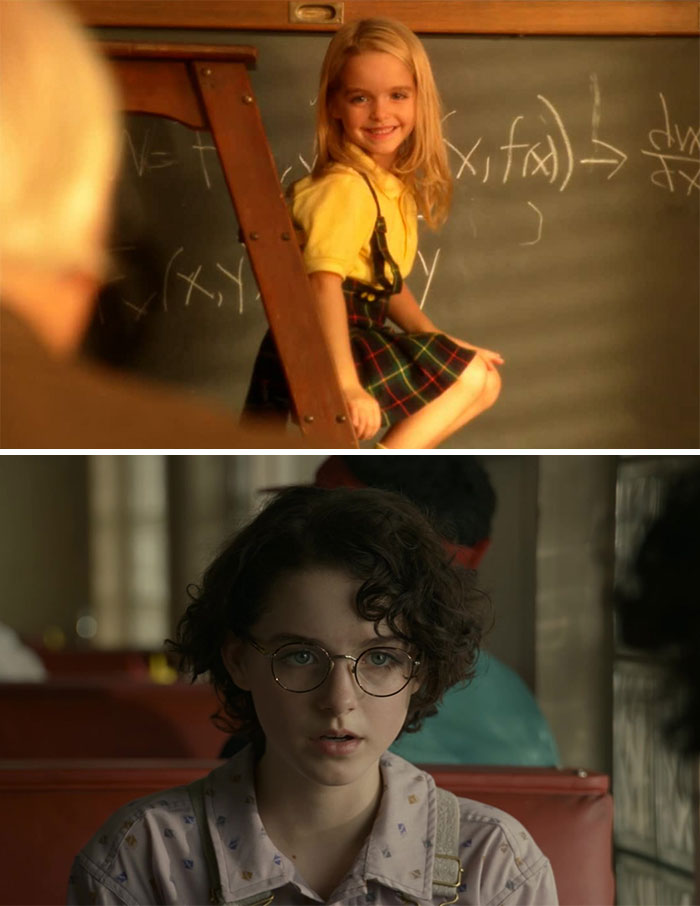 Mckenna Grace In "The Goodwin Games" (2013) At 7 Years Old And At 15 In "Ghostbusters: Afterlife" (2021)