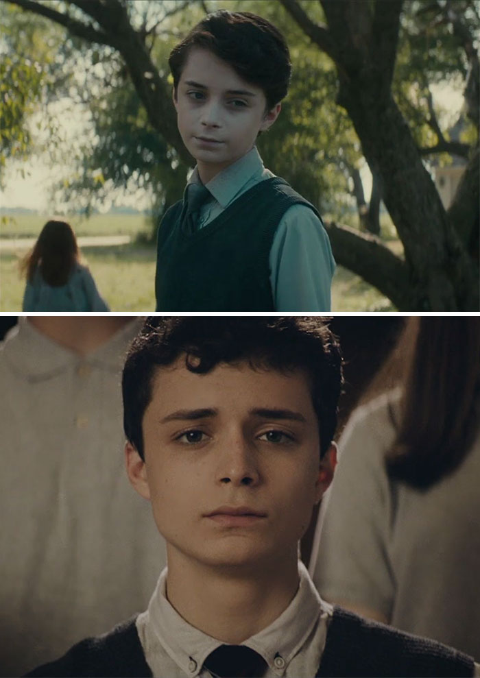 Lucas Jade Zumann In "Sinister 2" (2015) At 15 Years Old And At 21 In "Dr. Bird's Advice For Sad Poets" (2021)
